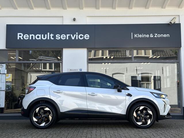 Renault CAPTUR 1.8 E-Tech full hybrid 160 techno | Google Built-in | Airco | Camera en Sensoren | Nieuwe auto!! | Wit metallic | Apple Carplay/Android Auto |