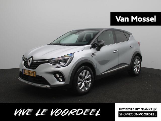Renault CAPTUR TCe 100 Intens | EASY LINK multimedia systeem met Apple CarPlay & Android Auto | Parkeersensoren achter | Climate Control | Haaievin antenne | Lichtmetalen wielen 17" 'Bahamas'