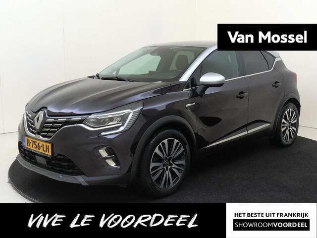 Renault CAPTUR 1.3 TCe Initiale Paris 130PK | Trekhaak | Lederen Bekleding | Stoel- & Stuurwielverwarming | BOSE Premium Sound | 360-graden Camera | Adaptieve Cruise Control incl. Stuurhulp | 9,3" Full-Map Navigatie |