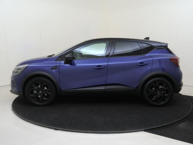 Renault CAPTUR 1.6 E-Tech hybrid 145 SL Rive Gauche | Pack BOSE | Apple Carplay/Android Auto | Autonomous Emergency Braking | cruise control |electronic climate control | lederen/stof bekleding | LED koplampen | lichtmetalen velgen 18" | navigatiesysteem |
