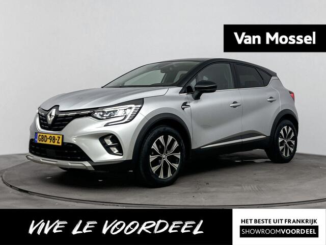 Renault CAPTUR 1.0 TCe Techno 90PK | Navigatie | Achteruitrijcamera | Half-Lederen Bekleding | Parkeersensoren Voor & Achter | Climate Control | Apple CarPlay & Android Auto