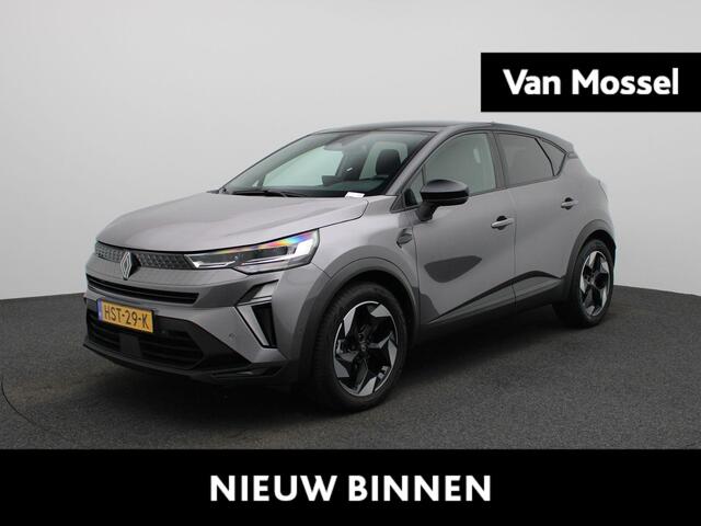 Renault CAPTUR 1.6 E-Tech full hybrid 145 techno | Pack Winter | Camera | Adaptieve Cruise Control | PDC Rondom | 18" LMV | Android Automotive | LED Pure Vision | Keyless | Licht- & Regensensor | Privacy Glass | Draadloze Apple Carplay & Android Auto