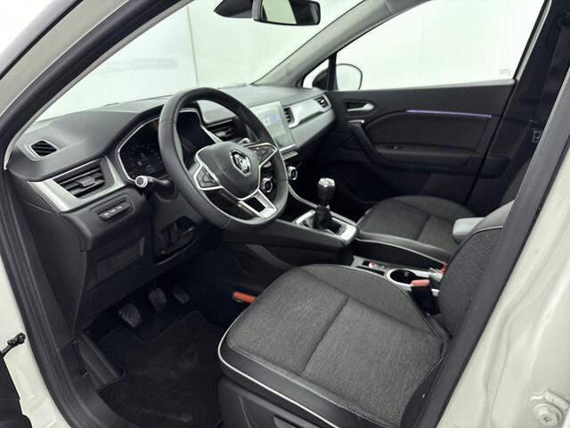 Renault CAPTUR 1.0 TCe 100 Intens | Achteruitrijcamera | Apple CarPlay/Android Auto | Cruise Control | Climate Control | Grootlichtassistent | Half-Leder | Keyless |