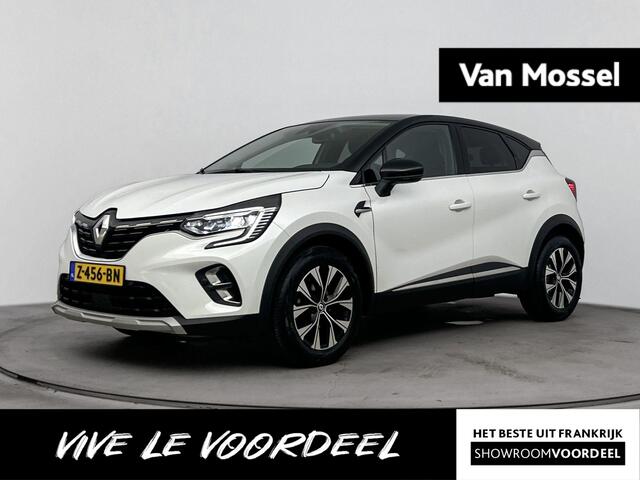 Renault CAPTUR 1.3 mild hybrid 140Pk Techno | Navigatie | Parkeersensoren Voor en Achter & Achteruitrijcamera | Apple Carplay/Android Auto | Cruise Control | Climate Control | Lederen/Stof Bekleding | LED Koplampen | Lichtmetalen Velgen |