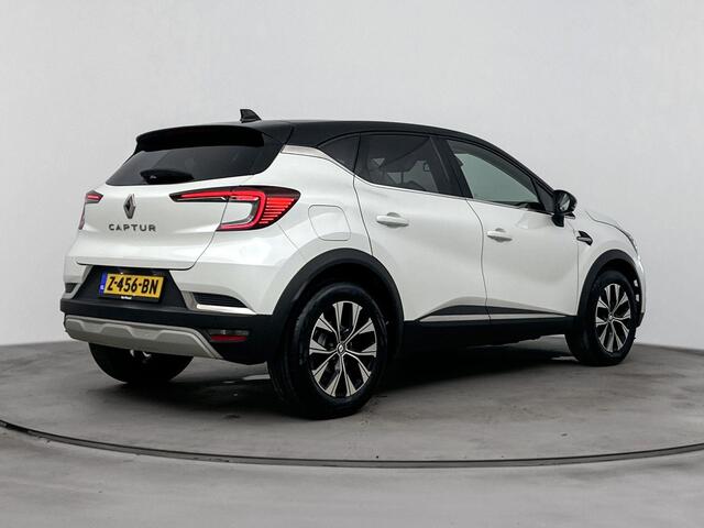 Renault CAPTUR 1.3 mild hybrid 140Pk Techno | Navigatie | Parkeersensoren Voor en Achter & Achteruitrijcamera | Apple Carplay/Android Auto | Cruise Control | Climate Control | Lederen/Stof Bekleding | LED Koplampen | Lichtmetalen Velgen |