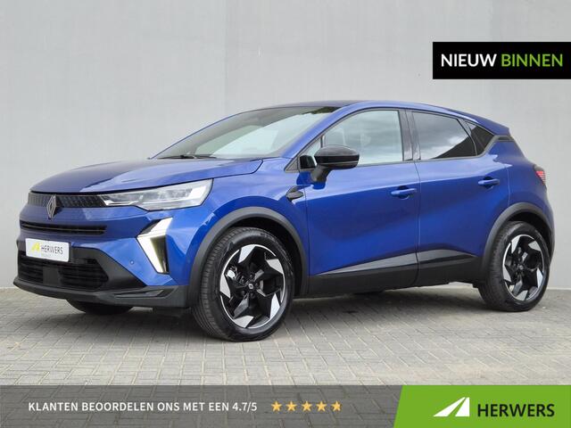 Renault CAPTUR 1.8 E-Tech full hybrid 160 techno / Fabrieksgarantie tot 02-2029 / Pack Winter / Stuur- en stoelverwarming / Navigatie groot scherm / Camera / Climate Control / 18" LM wielen /