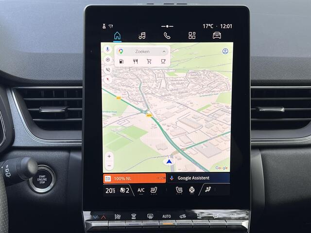 Renault CAPTUR 1.8 E-Tech full hybrid 160 techno / Fabrieksgarantie tot 02-2029 / Pack Winter / Stuur- en stoelverwarming / Navigatie groot scherm / Camera / Climate Control / 18" LM wielen /