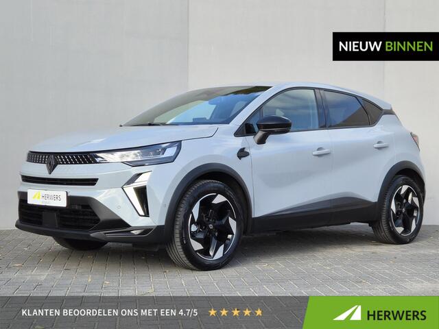 Renault CAPTUR 1.8 E-Tech full hybrid 160 techno / Fabrieksgarantie tot 02-2029 / Pack Winter / Stuur- en stoelverwarming / Navigatie groot scherm / Camera / Climate Control / 18" LM wielen /