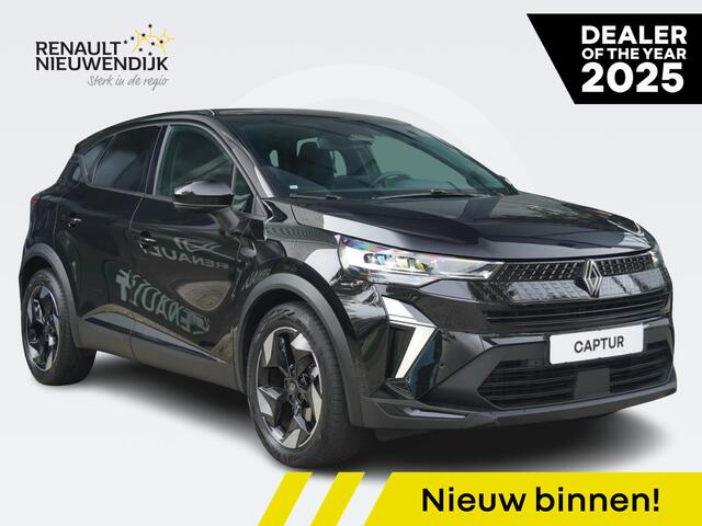 Renault CAPTUR 1.8 full hybrid 160 techno AUTOMAAT / 12.000KM / PACK WINTER / NAVI / CAMERA / PDC 360 / ADAPT. CRUISE / STOELV. / STUURV. / CLIMATE / KEYLESS / PRIVACY GLASS / APPLE CARPLAY / 18'' LMV