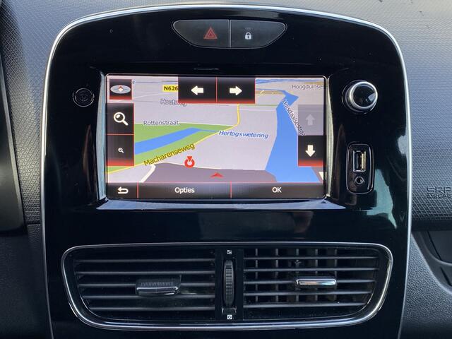 Renault CLIO 0.9 TCe Limited, AIRCO(CLIMA), CRUISE CONTROL, PARKEERSENSOREN, GROOT NAVIGATIE, 4X ELEK-RAMEN, BLUETOOTH-RADIO-USB-AUX, ISOFIX, LED DAGRIJVERLICHTING, CENT-VERGRENDELING, LM-VELGEN