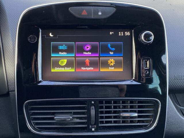 Renault CLIO 0.9 TCe Limited, AIRCO(CLIMA), CRUISE CONTROL, PARKEERSENSOREN, GROOT NAVIGATIE, 4X ELEK-RAMEN, BLUETOOTH-RADIO-USB-AUX, ISOFIX, LED DAGRIJVERLICHTING, CENT-VERGRENDELING, LM-VELGEN