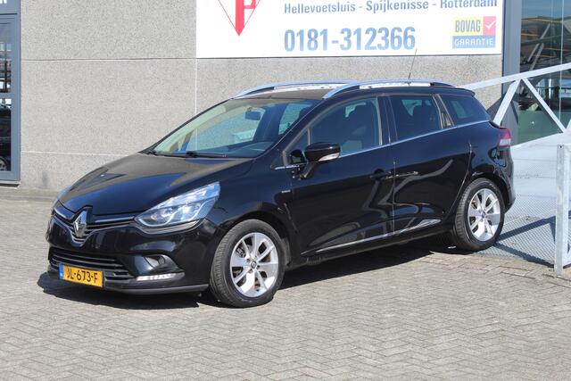 Renault CLIO Estate 0.9 TCe Limited Navigatie/Cruise control/Parkeersensoren/Airco/Bluetooth/Multifunctioneel stuurwiel/Spraakbediening/16'' Lichtmetalen velgen/Elektrische ramen/Elektrisch verstelbare spiegels.