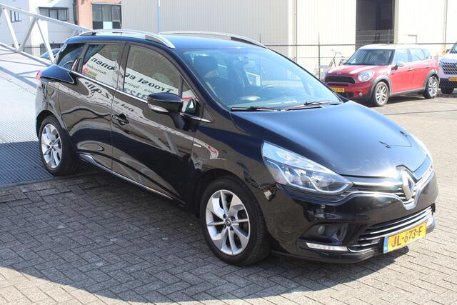 Renault CLIO Estate 0.9 TCe Limited Navigatie/Cruise control/Parkeersensoren/Airco/Bluetooth/Multifunctioneel stuurwiel/Spraakbediening/16'' Lichtmetalen velgen/Elektrische ramen/Elektrisch verstelbare spiegels.
