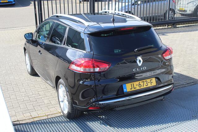 Renault CLIO Estate 0.9 TCe Limited Navigatie/Cruise control/Parkeersensoren/Airco/Bluetooth/Multifunctioneel stuurwiel/Spraakbediening/16'' Lichtmetalen velgen/Elektrische ramen/Elektrisch verstelbare spiegels.