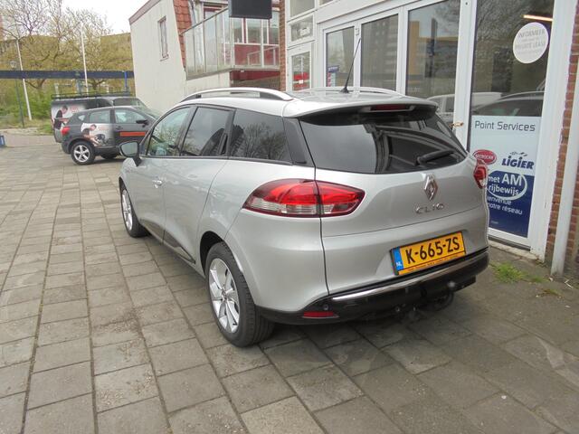 Renault CLIO 1.2 Limited Trekhaak, Achteruitrij hulp, Airconditioning, Boordcomputer, Audiosysteem, Elektrische ramen, Navigatie