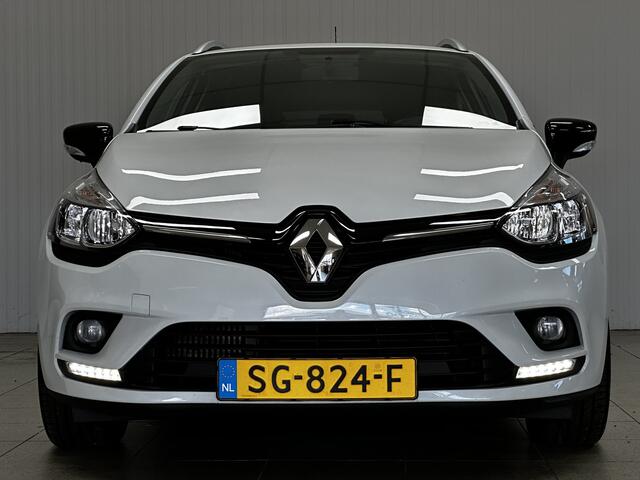 Renault CLIO Estate 0.9 TCe Limited/ Navi/ DAB+/ Airco/ Cruise/ Elek. pakket/ Isofix/ Bluetooth/ Armsteun/ Multi. LEDER. Stuur/ 16'' LMV/ Mistl./ PDC/ Extra getint glas.