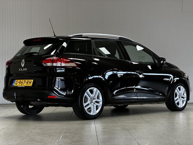 Renault CLIO Estate 0.9 TCe Zen/ Trekhaak/ DAB+/ Apple + Android/ Navi/ Airco/ Cruise/ Elek. pakket/ Isofix/ Bluetooth/ Multi. Stuur/ Dakrails/ LED Dagrijverl.