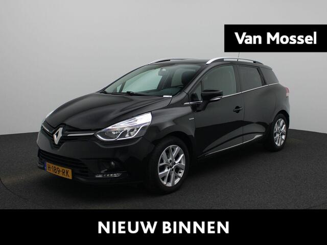 Renault CLIO Estate 0.9 TCe 90Pk Limited | Apple & Android Carplay | Navigatie | Parkeersensoren Achter | Trekhaak | Privacy Glass | Airco | Cruise Control & Snelheidsbegrenzer |