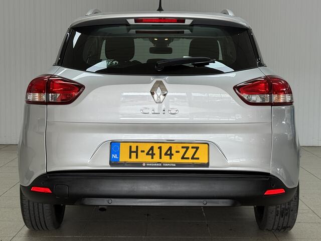 Renault CLIO Estate 0.9 TCe Limited/ LED Dagrijverl./ 16''LMV/ Apple+Android!/ Keyless/ DAB+/ Clima/ Navi/ Cruise/ Bluetooth/ Multi.LEDER.Stuur/ Elek.Pakket/ Isofix/ PDC Achter.
