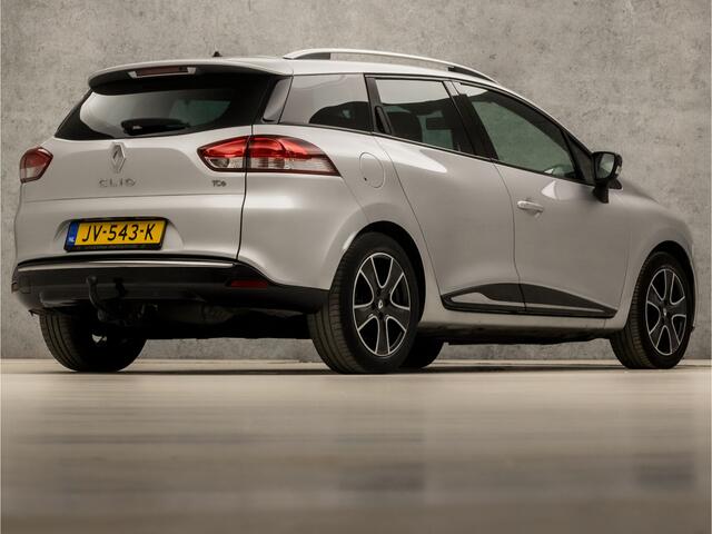 Renault CLIO Estate 0.9 TCe Expression (NAVIGATIE, TREKHAAK, PARKEERSENSOREN, SPORTSTOELEN, GETINT GLAS, LM VELGEN, BASS REFLEX, CRUISE, NIEUWE APK, NIEUWSTAAT)