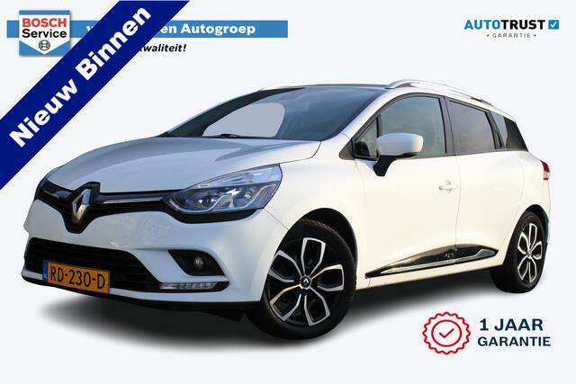 Renault CLIO Estate 0.9 TCe Zen | incl. 12 maanden garantie | Airco | Navigatie | Cruise control | Trekhaak | Parkeersensoren achter | 16" lichtmetalen velgen | Isofix | Automatisch inklapbare spiegels | 1ste eigenaar! |