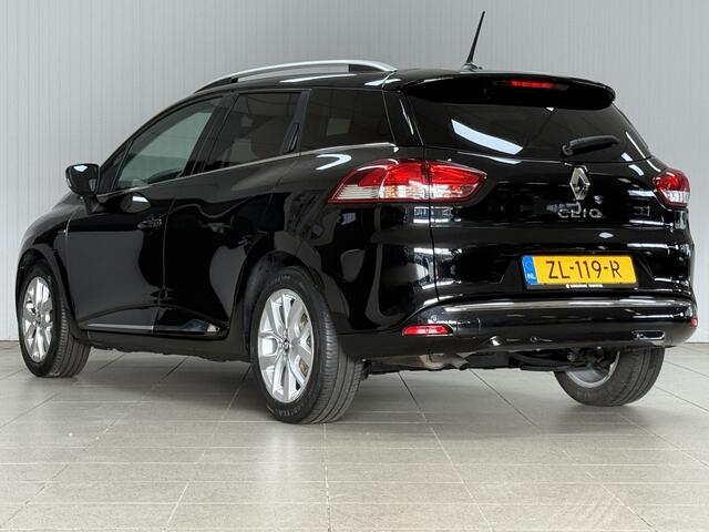 Renault CLIO Estate 0.9 TCe Limited/ DEALER ONDERHOUDEN!/ LED Dagrijverl./ DAB+/ Apple+Android/ 16''LMV/ Airco/ Navi/ Cruise/ Bluetooth/ Multi.Stuur/ Elek.Pakket/ Isofix/ PDC Achter.