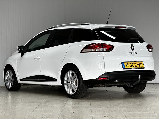 Renault CLIO Estate 0.9 TCe Zen/ Trekhaak/ LED Dagrijverl./ DAB+/ Apple+Android/ Airco/ Navi/ Cruise/ Bluetooth/ Multi.LEDER.Stuur/ Elek.Pakket/ Isofix/ C.V.Afstand.