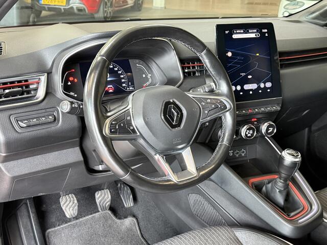 Renault CLIO 1.0 TCe 100pk | Intens | Groot Navi | 17" | 360 Camera | Stoel & Stuur verwarming | 100% Dealer onderhouden!