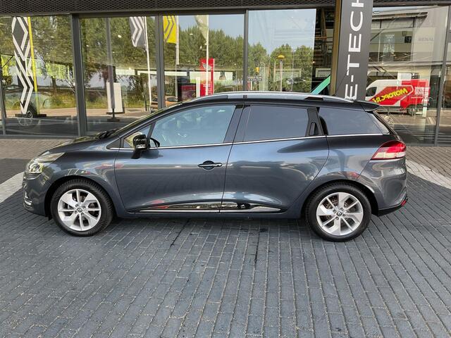 Renault CLIO Estate 0.9 TCe Limited TREKHAAK / NAVIGATIESYSTEEM / AIRCONDITIONING / RAMEN EN SPIEGELS ELECTRISCH VERSTELBAAR / CRUISECONTROL / BLEUTOOTH