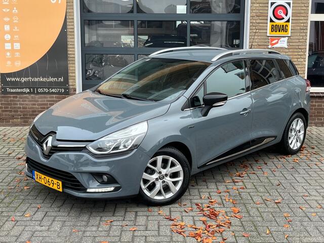 Renault CLIO ESTATE 1.2 TCe 120PK LIMITED NAVI/LMV/TREKHAAK/NL-AUTO/GRIS URBAN