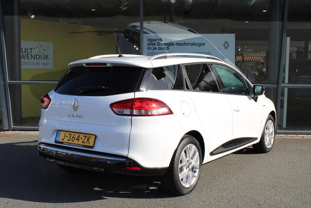 Renault CLIO Estate 0.9 TCe Limited | NAVIGATIE | PARKEERSENSOREN | CRUISE CONTROL | AIRCONDITIONING | BLUETOOTH MEDIA