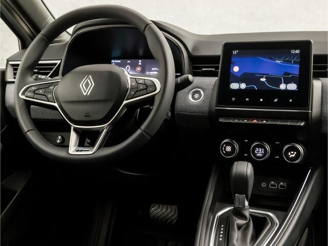 Renault CLIO 1.6 E-Tech Full Hybrid 145 Alpine 143Pk Automaat (APPLE CARPLAY, GROOT NAVI, ALPINE AUDIO, LEDER, CAMERA, KEYLESS, SFEERVERLICHTING, PARELMOER, GETINT GLAS, ZWART HEMEL, NIEUWSTAAT)