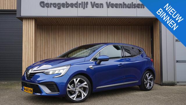 Renault CLIO 1.6 E-Tech Hybrid 140pk R.S. Line Navi 17inch LM Sporstoelen LED *NL auto* IronBlauw Metallic *1e Eigenaar* 68295km!