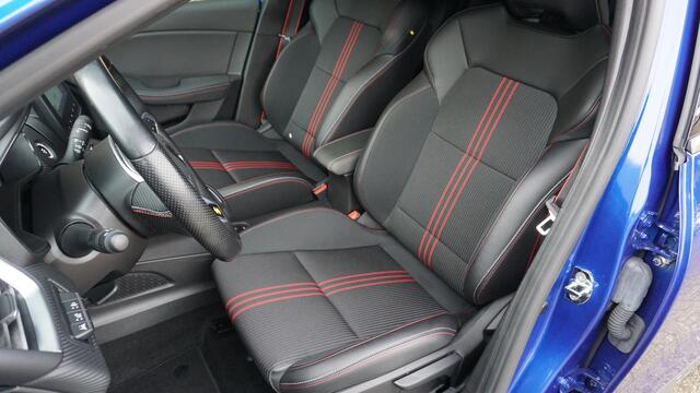 Renault CLIO 1.6 E-Tech Hybrid 140pk R.S. Line Navi 17inch LM Sporstoelen LED *NL auto* IronBlauw Metallic *1e Eigenaar* 68295km!