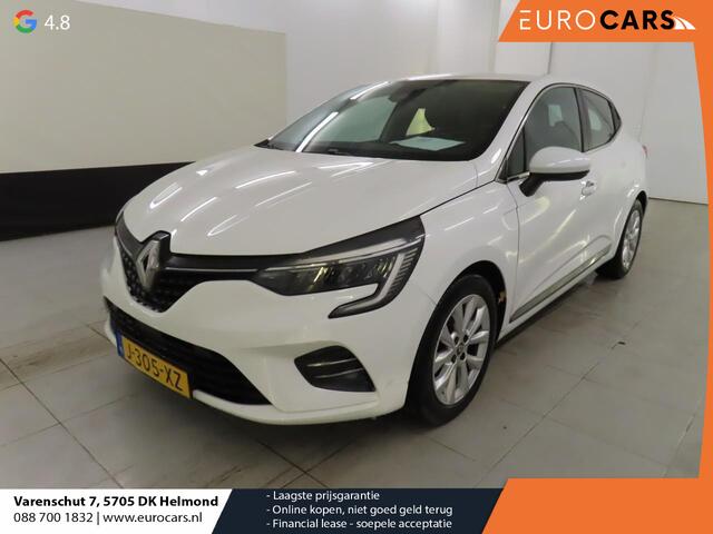 Renault CLIO 1.0 TCe Intens Airco ECC Navi Carplay Cruise Control Full LED Virtual Cockpit 16" LM Velgen Half leder APK 06-2026
