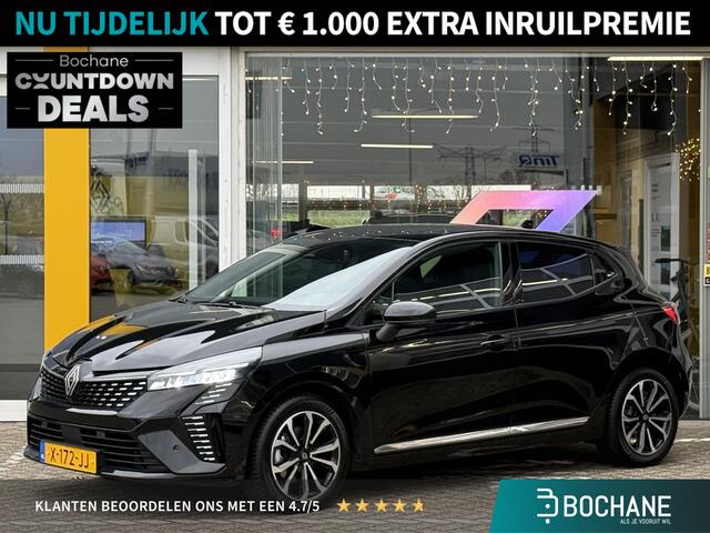 Renault CLIO 1.6 E-Tech Full Hybrid 145 techno | NAP | 360 graden camera | Navigatie | Climate Control | DAB | Key-less | Cruise | Lichtmetaal |