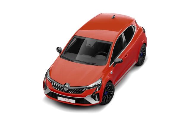 Renault CLIO esprit Alpine | Achteruitrijcamera | Elektronisch geregelde airconditioning | Grille in zwart met daarin verwerkt 113 Renault logo's