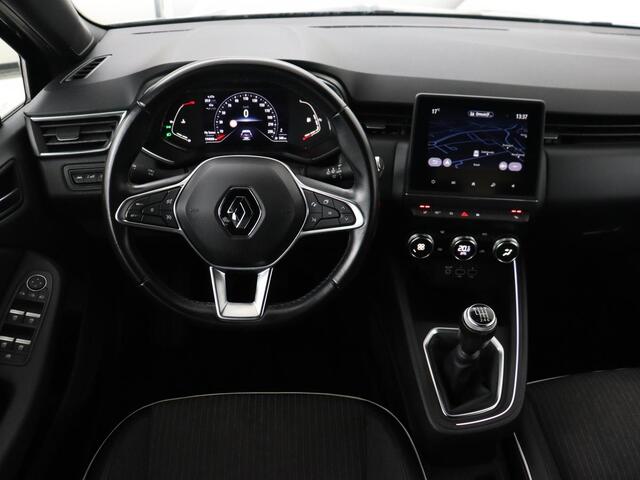 Renault CLIO 1.0 TCe Intens | Stoelverwarming | Camera | Carplay | Half leder | Climate control | Full LED | Parkeerhulp | Cruise control | Keyless