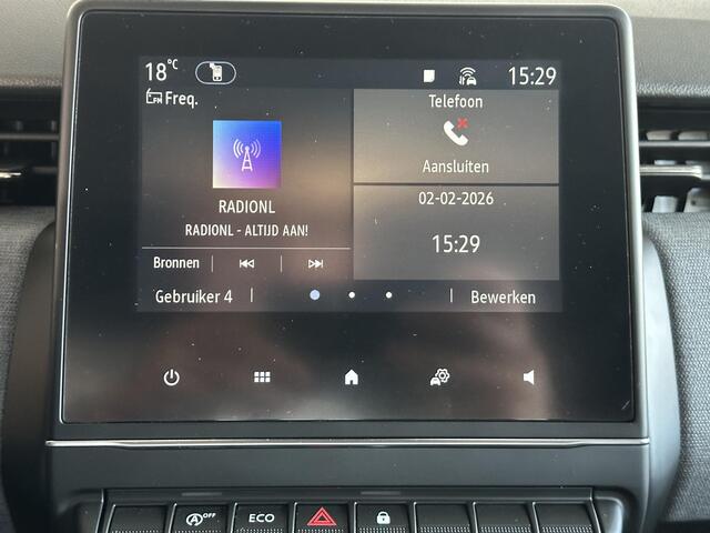 Renault CLIO 1.0 TCe 90 GPF evolution APPLE CARPLAY/ANDROID AUTO | PARKEERSENSOREN ACHTER | AIRCO | CRUISECONTROL