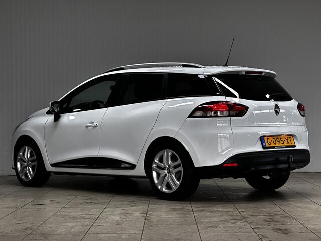 Renault CLIO Estate 0.9 TCe Zen/ Facelift!/ Trekhaak/ Extra getint glas/ PDC/ Apple + Android/ DAB+/ Navi/ Airco/ Cruise/ Elek. pakket/ Isofix/ Bluetooth/ Multi. Stuur/ Armsteun/ LED DAgrijverl./ Dakrails.
