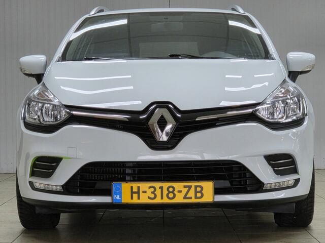Renault CLIO Estate 0.9 TCe Zen/ Facelift!/ Trekhaak/ Extra getint glas/ PDC/ Apple + Android/ DAB+/ Navi/ Airco/ Cruise/ Elek. pakket/ Isofix/ Bluetooth/ Multi. Stuur/ Armsteun/ LED Dagrijverl./ Dakrails.
