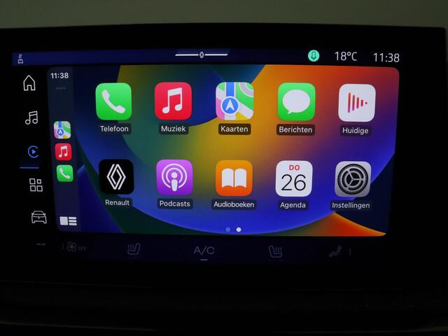 Renault CLIO 1.8 Hybrid 160 techno 360° Camera | Adapt. Cruise | Parkeersens. v+a | Stoelverw.