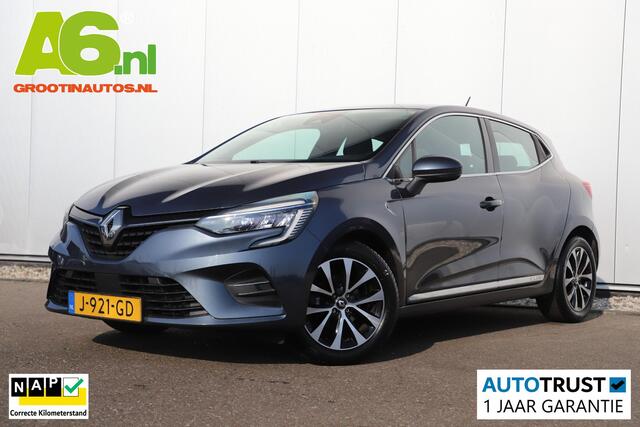 Renault CLIO 1.0 TCe Intens 101PK Half Leder 16 inch LMV Navigatie Carplay Android Airco Cruise Control LED Rijstrooksensor Parkeersensor