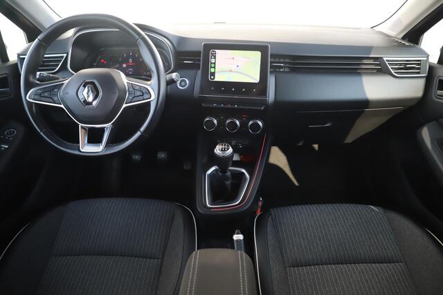 Renault CLIO 1.0 TCe Intens 101PK Half Leder 16 inch LMV Navigatie Carplay Android Airco Cruise Control LED Rijstrooksensor Parkeersensor