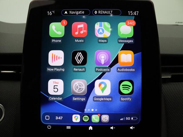 Renault CLIO Esprit Alpine 1.6 E-Tech Full Hybrid 145pk 360° Camera | Adapt. cruise | Bose | Navi | Stoel-/stuurverwarming