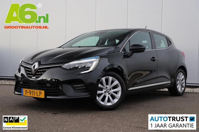 Renault CLIO 1.0 TCe Intens Half Leder Navigatie Carplay Android 16 inch LMV Sfeerverlichting LED Clima Cruise Parkeersensor