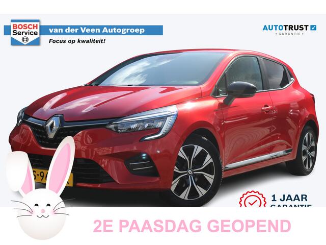 Renault CLIO 1.0 TCe 90 Evolution | incl. 12 maanden garantie | Lane assist | Verkeersbord detectie | Isofix | DAB+ | Navigatie | Parkeersensoren achter | Airco | LED verlichting | 16" LMV |