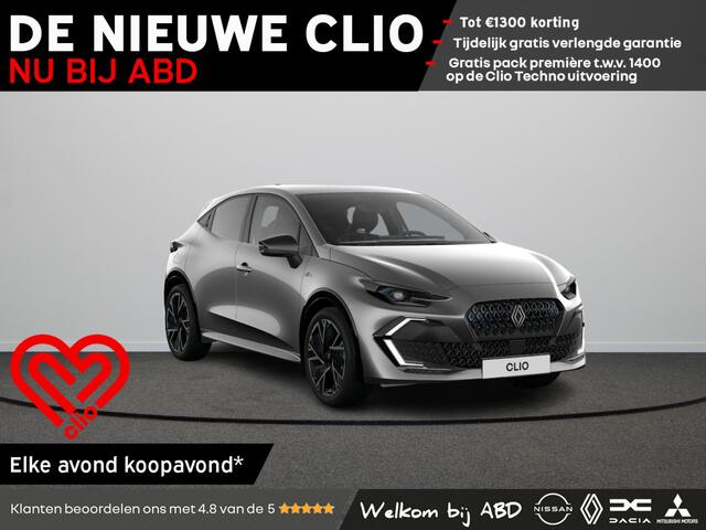 Renault CLIO esprit Alpine Full hybrid | Achteruitrijcamera | Elektronisch geregelde airconditioning | Grille in zwart met daarin verwerkt 113 Renault logo's