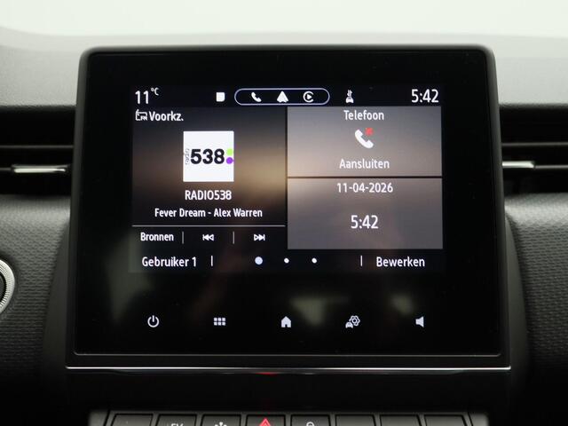 Renault CLIO E-Tech Hybrid 140 Intens | Automaat | LED PURE VISION koplampen | EASY LINK multimediasysteem met Apple CarPlay & Android Auto | Climate Control | Lichtmetalen velgen | Metaalkleur |