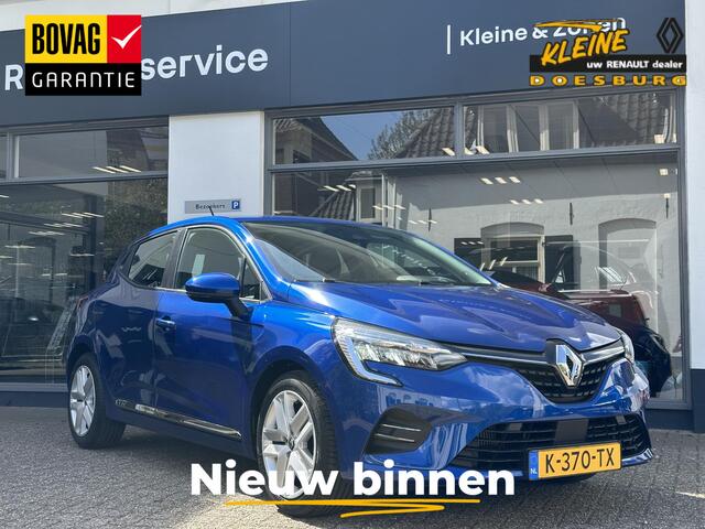 Renault CLIO V 1.0 TCe 90 Zen | Dealeronderhouden | Apple Carplay/Android Auto | Premium kleur bleu iron | Zuinige TCe 90 motor | Unieke kilometerstand!! |